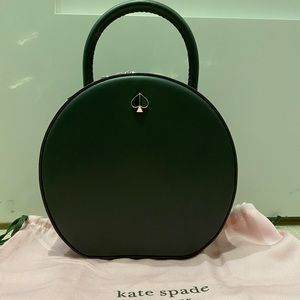 Kate Spade Andi Canteen bag in dark green